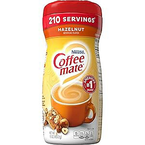Hazelnut, Nestle Coffee Mate Coffee Creamer Hazelnut, 15 Ounce (Pack of 6)