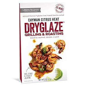 Urban Accents PC} VgX q[g Oу[XeBO hCO[YA2 IX pbP[W (6 pbN) Urban Accents Cayman Citrus Heat Grilling and Roasting Dryglaze, 2-Ounce Packages (Pack of 6)
