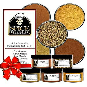 CfBAXpCXMtgZbg #1 - e: vX`bNr 5  (J[pE_[AK}TA`bg}TAO[RA_[AVie 1 )B Chef Cherie Indian Spice Gift Set 