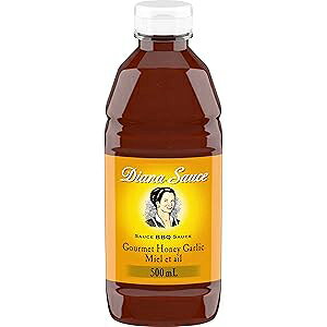 DIANA �\�[�X�A�n�j�[�K�[���b�N�A1ct�A500ml /16.9 oz {�J�i�_����A��} DIANA Sauce, Honey Garlic, 1ct, 500ml /16.9 oz {Imported from Canada}