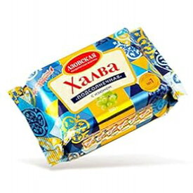 プレミアム品質輸入ひまわりハルヴァ レーズン入り 3個パック Gourmet Market Premium Quality Imported Sunflower Halva With Raisins Pack Of 3