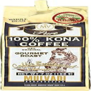 MULVADI 100% Ri R[q[A7 IX Mulvadi Corporation MULVADI 100% KONA COFFEE BEAN, 7 OZ