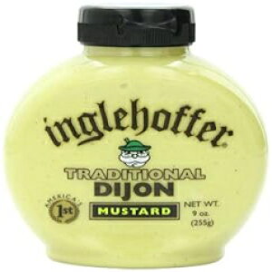 Inglehoffer fBW }X^[hAgfBViA9 IX (6 pbN) Inglehoffer Dijon Mustard, Traditional, 9 Ounce (Pack of 6)
