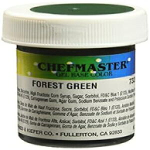 VFt}X^[WFHpFfA1IXAtHXgO[ Chefmaster Gel Food Color, 1-Ounce, Forest Green