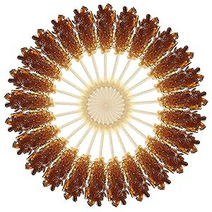 Matchaccino Brown sugar sticks individually wrapped perfect for coffee tea and drinks, barista swizzle sticks and rock candy crystals, 25 pieces