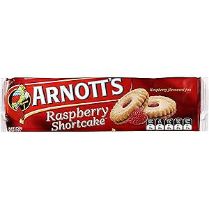�A�[�m�b�c ���Y�x���[�V���[�g�P�[�L 250g Arnott's Raspberry Shortcake 250g