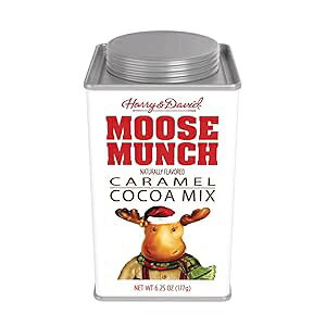 n[ & frbh [X N v~A RRA - 6.25 IX McSteven's Harry & David Moose Munch Premium Cocoa - 6.25oz Tin