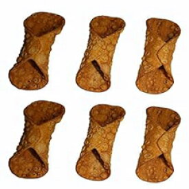 カノーリの殻 24 個 - 5 インチの毎日手作りの新鮮な - Frank and Sal Bakery Frank and Sal Italian Market 24 Cannoli Shells - 5 Inch Hand Made Fresh Daily - Frank and Sal Bakery