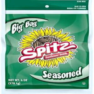 Xsbc tЂ܂̎A6IX (9pbN) Spitz Seasoned Sunflower Seeds, 6- Ounce (Pack of 9)