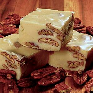 Betsy's Fancy Fudge PENUCHE PECAN FUDGEA1|hA4AOet[AtbVOLfBAMtgɍœKłB Betsy's Fancy Fudge PENUCHE PECAN FUDGE, 1 LB in 4 Wrapped Pieces, Gluten Free, Fresh Gourmet 