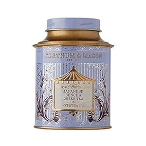tH[gi Ah C\ pgA{ 50g [XO[eB[ Mtgʓ (1 pbN) č݌ Fortnum and Mason London Fortnum and Mason British Tea, Japanese Sencha 50g Loose Green Tea in a Gift Tin