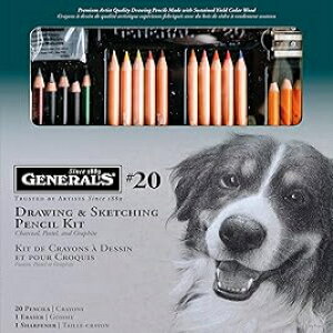 General Pencil 20GP General's Classic Sketching and Drawing Kit