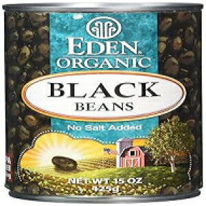 Eden Foods I[KjbNA15IX Eden Foods Organic Black Beans, 15 oz