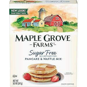 [v O[u t@[Y pP[L & bt ~bNXAsgpA8.5 IX Maple Grove Farms Pancake & Waffle Mix, Sugar Free, 8.5 Ounce