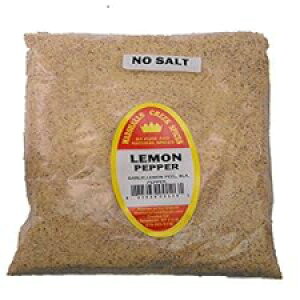 }[VY N[N XpCX lߑւ|[` ybp[ A8IX Marshall's Creek Spices Marshalls Creek Spices Refill Pouch Lemon Pepper No Salt Seasoning, 8 Ounce