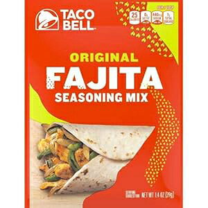 ^Rx t@q[^ V[YjO ~bNX IWiA1.0 IX (4 pbN) Taco Bell Fajita Seasoning Mix Original, 1.0 OZ (Pack of 4)