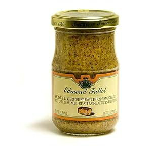 Ghh t@[ nj[ Ah WW[ubh fBW }X^[h - 7.4 IX Edmond Fallot Honey and Gingerbread Dijon Mustard - 7.4 oz