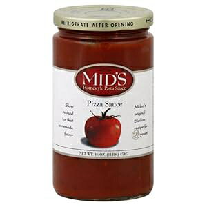 Mid's sU\[XA16 IX (12 pbN) Mid's Pizza Sauce, 16 OZ (Pack of 12)