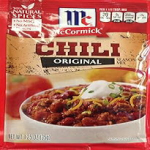 McCormick Original CHILI Seasoning Mix 1.25oz (5 Packets)
