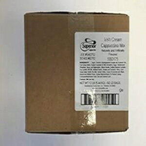 Superior Irish Cream Cappuccino Mix 6 bags 2 lbs each Medium Roast