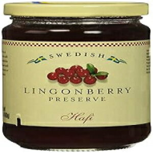ntB Sx[ vU[u 14.1 IX (2 pbN) Hafi Lingonberry Preserves 14.1 Ounce (Pack of 2)