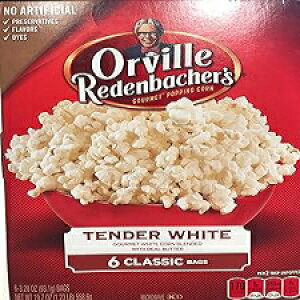 Orville Redenbacher's Tender White Classic Bag 6 bags 19.7 oz ( 2 Pack)