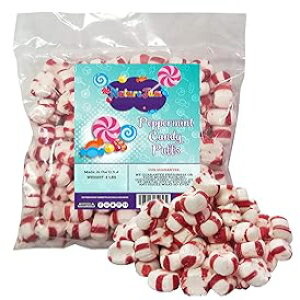 yp[~g pt ~g LfB Ȃ - 2 |h Naturejam Peppermint Puffs Mint Candy UNWRAPPED - 2 Pounds