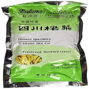 (2 pbN) l? Fortuna vU[uh }X^[h Xgbv Si Chuan Zha CaiAIWiA3.53 IX / 100 g STEMS (2 Packs) Fortuna Preserved Mustard Strips Si Chuan Zha Cai, Original, 3.53 oz / 100 g