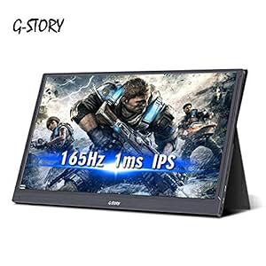 G-STORY 15.6 C` 165Hz 144Hz 1ms IPS HDR FHD 1080P Eye Care |[^u Q[~O j^[ FreeSync/G-Sync/NS ڐڑ/Xs[J[/Type-C/~j HDMI/HDR t G-STORY 15.6 Inch 165Hz 144Hz 1ms IPS HDR FHD 1080P Eye Care