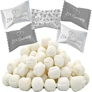 25NLOo^[~g ~gLfB[ H~g o^[~gLfB[ b  (110) Fruidles 25th Anniversary Buttermints, Mint Candies, After Dinner Mints, Butter Mint Candy, Fat-Free, Individu