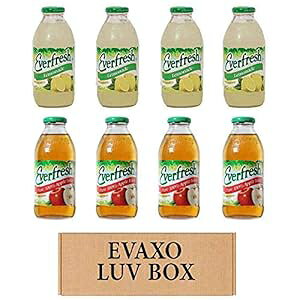 LUV BOX- oGeB Go[tbV W[X 16 IX 8pbNAGo[tbVl[hAGo[tbV100%AbvW[XB#N Evaxo LUV BOX- variety Everfresh Juice 16 oz. pack of 8 , Everfr