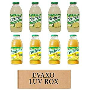 LUV BOX- oGeB Go[tbV W[X 16 IX 8pbNAGo[tbVl[hAGo[tbVpCibvW[XB#N Evaxo LUV BOX- variety Everfresh Juice 16 oz. pack of 8 , Ever