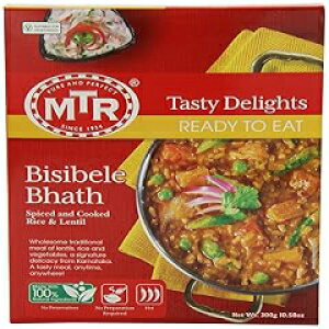 MTR rVx o[XA10.58 IX {bNX (10 pbN) MTR Bisibele Bhath, 10.58 Ounce Boxes (Pack of 10)
