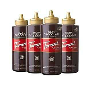 Torani sACh\[XA_[N`R[gA16.5IX (4pbN) Torani Puremade Sauce, Dark Chocolate, 16.5 Ounces (Pack of 4)