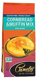 Pamela's Products Oet[ R[ubh & }tB ~bNXA12 IXobO (6 pbN) Pamela's Products Gluten Free Cornbread & Muffin Mix , 12 Ounce Bags (Pack of 6)