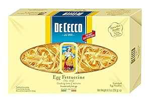 De Cecco pX^GbOk[h tFbg`[lA8.8 IX -- 1 P[X 12 B De Cecco Pasta Egg Noodle Fettuccine, 8.8 Ounce -- 12 per case.