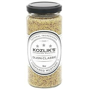 KOZLIKS JifBA }X^[h fBW NVbN zbg uE CG[ i` Oet[ `qg݊}X^[h 8.5IX W[ c KOZLIKS CANADIAN MUSTARD Dijon Classique