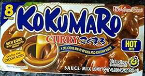 ܂J[ zbg 4.9IX 1pbN Kokumaro Curry Hot 4.9 oz, One pack