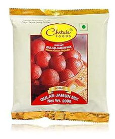 Chitale インスタント グラブ ジャムン ミックス - 200 g Chitale Foods Chitale Instant Gulab Jamun Mix - 200 gms