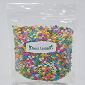 Oasis Supply HpXvN P[L NbL[ JbvP[L NC pXe XpR[ (8IX) Oasis Supply Edible Confetti Sprinkles Cake Cookie Cupcake Quins Pastel Sequin (8 Ounces)