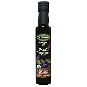 Mantova fiYI[KjbNoT~R|AT_hbVOApX^T_AACXN[AJNeɍœKA8.5IX Mantova Organic Balsamic Vinegar of Modena, Perfect for Salad Dressing, Pasta Salad, 