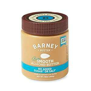 BARNEY A[ho^[AxAX[XAAApIAPgA`qg݊AXLt[A10IX Barney Butter BARNEY Almond Butter, Bare Smooth, No Sugar No Salt, Paleo, KETO, Non-GMO, Skin-Free, 10