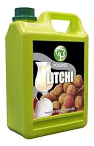 Possmei t[o[VbvAC`A5.5 |h Possmei Flavored Syrup, Litchi, 5.5 Pound