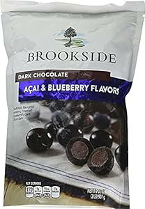 Brookside ダークチョコレート、アサイー/ブルーベリー、ベーシック、32 オンス Brookside Dark Chocolate, Acai/Blueberry, Basic, 32 Oz