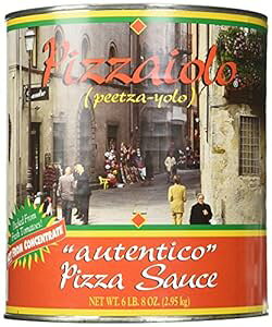 Pizzaiolo sU\[X I[eeBR No. 10  (6 |h 8 IX) STANISLAUS FOOD PRODUCTS Pizzaiolo Pizza Sauce Autentico No. 10 Can (6 lb 8 oz)