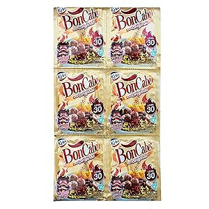 _˃{Jx ({Jx) To^u (`t[Nӂ肩) x 30A7 O (24 ) Kobe Bon Cabe (Boncabe) Sambal Tabur (Sprinkle Chili Flakes) Level 30, 7 Gram (24 Sachets)