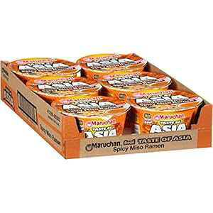 }{E AWA̖ XpCV[XA3.38IXA6pbN Maruchan Bowl Taste of Asia Spicy Miso, 3.38 Oz, Pack of 6