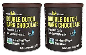 Castle Kitchen _u_b`_[N`R[g - isgpAr[Kv~Azbg`R[g~bNX - 邾 (2pbN) Castle Kitchen Double Dutch Dark Chocolate - Dairy-Free, Vegan Pr