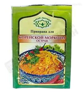 Magia Vostoka �؍��l�Q�p �z�b�g Koreiskaia Morkovka ���V�A������ 15g 5 �p�b�N Magia Vostoka for Korean Carrot Hot Koreiskaia Morkovka Russian Seasoning 15g Pack of 5