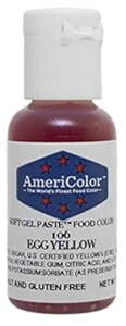 Americolor \tgWFy[XgHpFf 75 IXAGbOCG[ Americolor Soft Gel Paste Food Color.75-Ounce, Egg Yellow